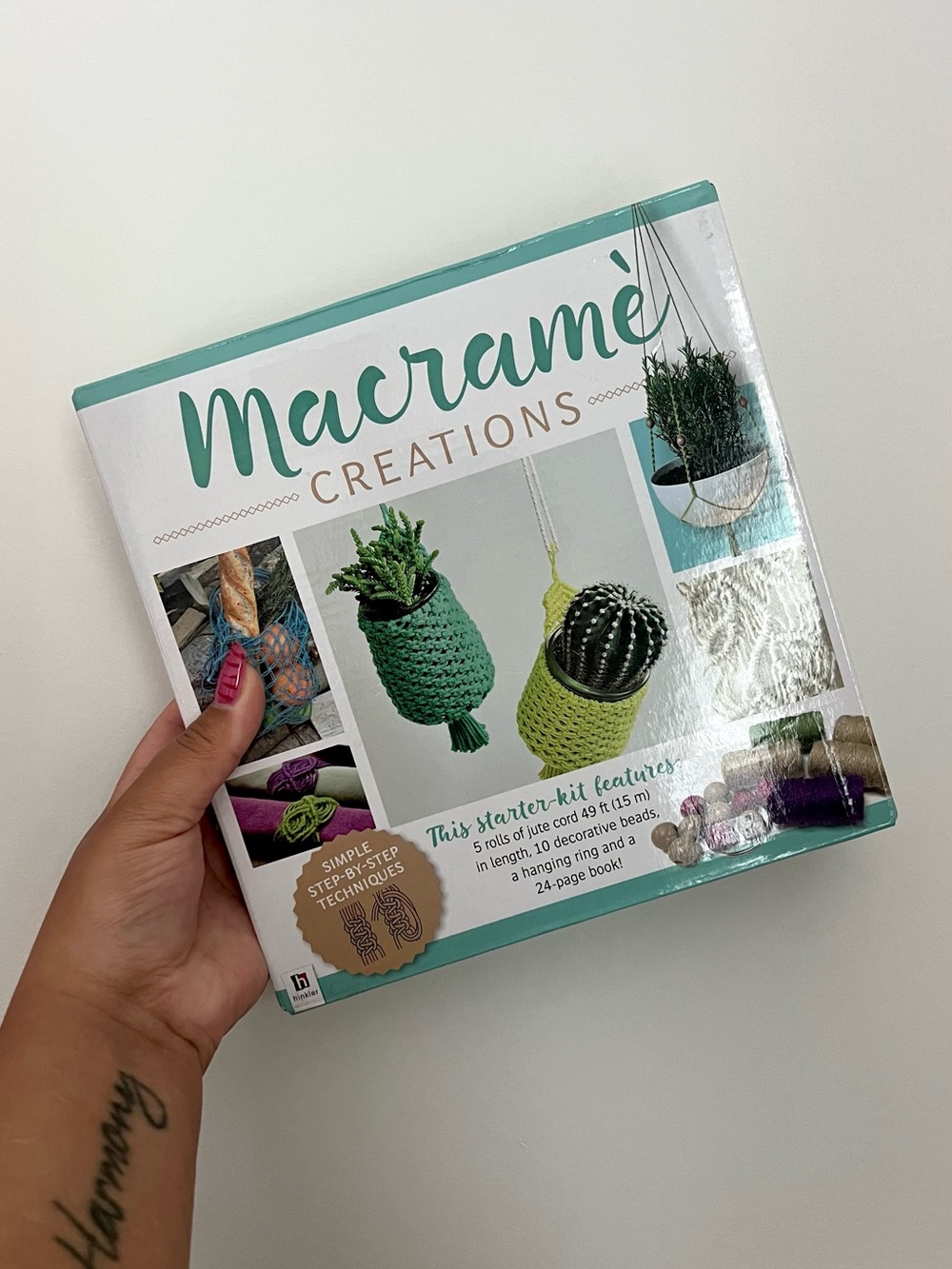 Macrame Crochet Craft Starter Kit - Brand New in Box